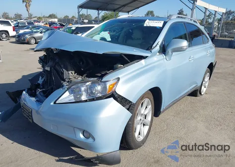 2010 Lexus Rx 350 z USA, uszkodzony, nr VIN 2T2ZK1BA6AC002660
